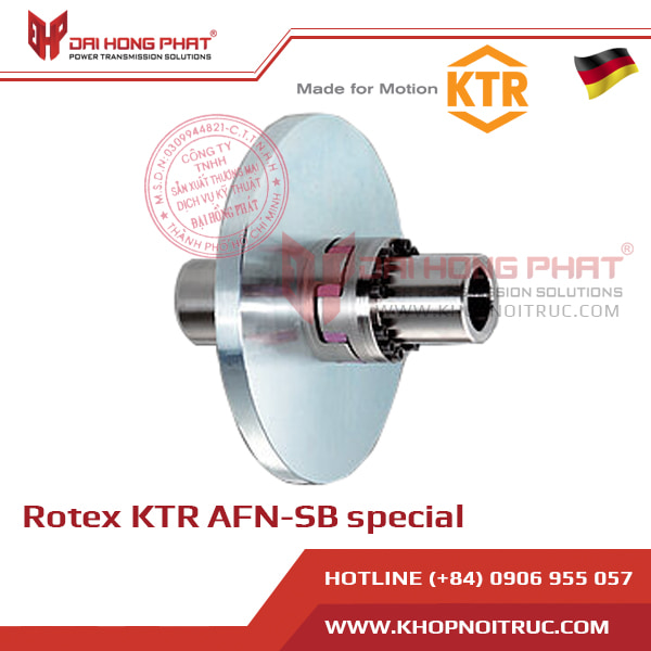 ROTEX AFN-SB SPECIAL JAW COUPLING WITH BRAKE DISK