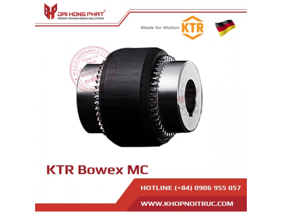Khớp nối răng vỏ nhựa KTR Bowex  MC