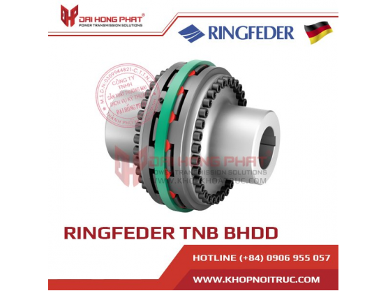 Ringfeder Elastomer Jaw Couplings TNB BHDD