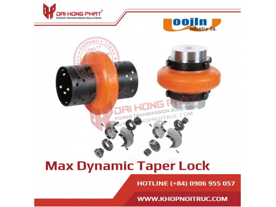 Max Dynamic Couplings with Taper-Lock