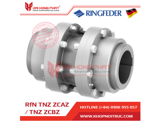 Ringfeder Line shaft gear couplings TNZ ZCAZ / ZCBZ
