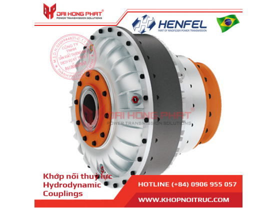 HENFEL Hydrodynamic Coupling HLF -  Prepare for brake system