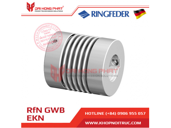 Ringfeder GWB EKN metal bellows coupling