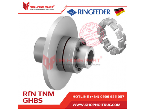 Flexible shaft coupling Nor-Mex GHBS with disc brake