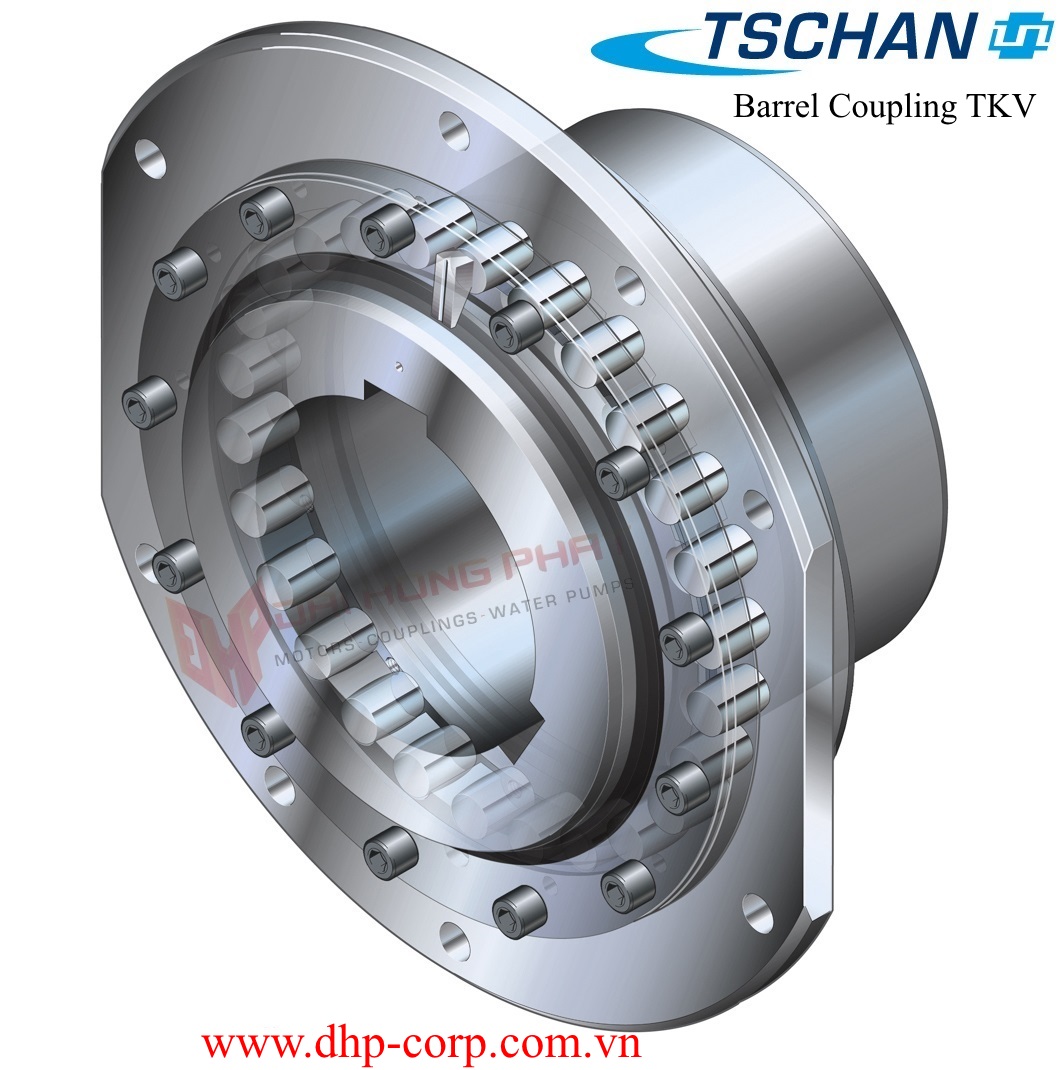 Khớp nối tang cuốn cáp