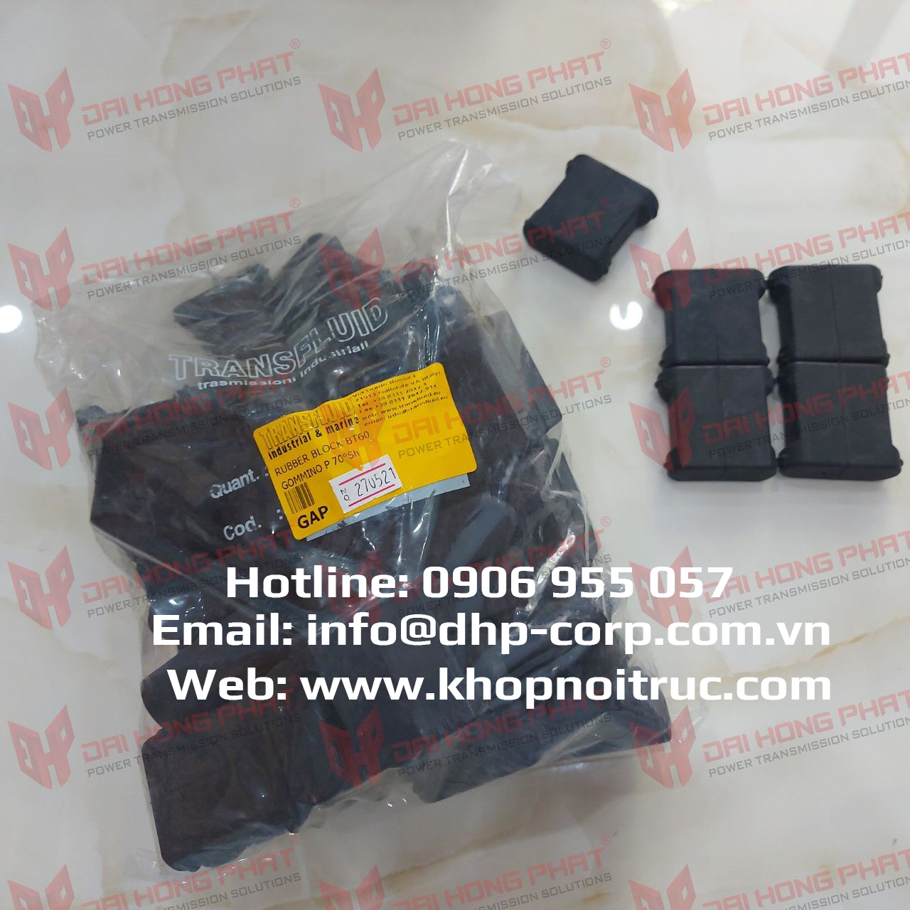 cao su giảm chấn BT của khớp nối thủy lực Transfluid