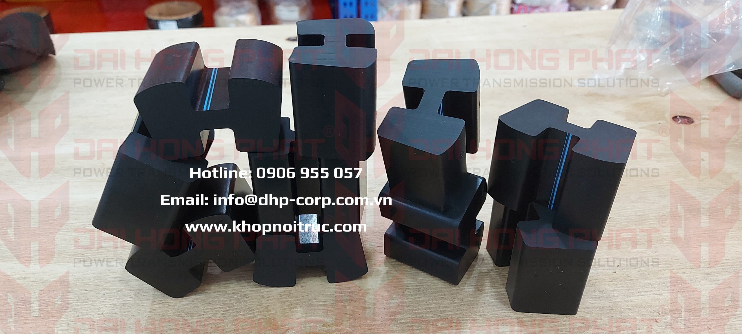 Vòng đệm cao su giảm chấn cho khớp nối N-eupex