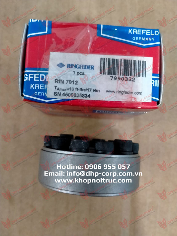 Khớp khóa trục Ringfeder RfN 7012 19x47