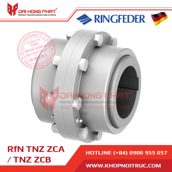Khớp nối răng Ringfeder TNZ Đại Hồng Phát