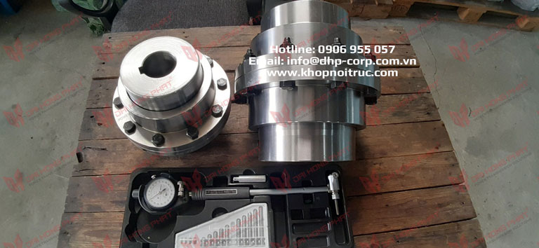 khớp nối răng vỏ thép 