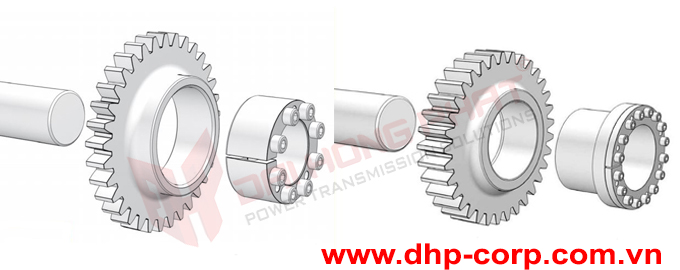 khớp khóa trục côn ringfeder