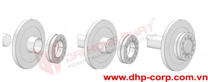 thiết bị khóa trục côn ringfeder