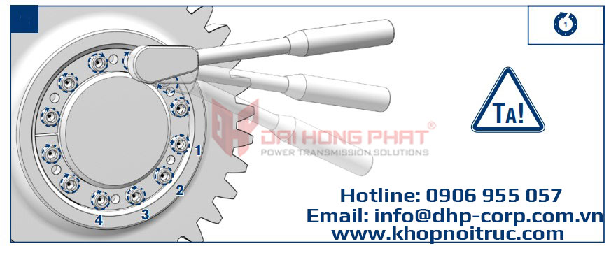 Khớp khóa trục côn Ringfeder RfN 7003