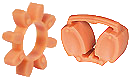 Vòng đệm cao su Rotex màu cam