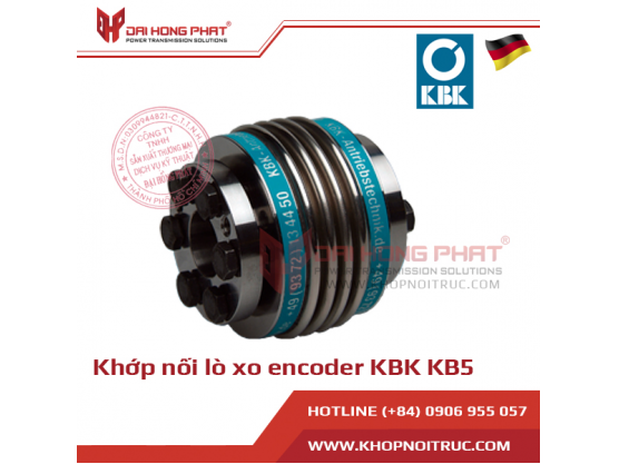 Khớp nối lò xo encoder KBK KB5