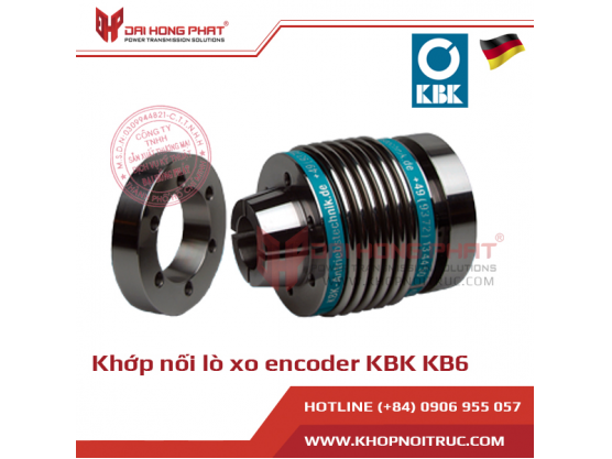 Khớp nối lò xo encoder KBK KB6