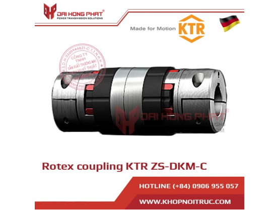 KHỚP NỐI TRỤC KTR ROTEX ZS-DKM-C - ROTEX COUPLING