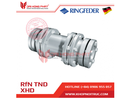 Khớp nối đĩa đàn hồi Ringfeder TND Series XHD