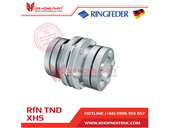Khớp nối đĩa đàn hồi Ringfeder TND Series XHS