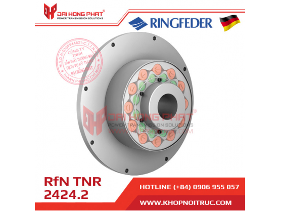 Khớp nối trục Ringfeder TNR 2424.2 - dễ dàng lắp đặt