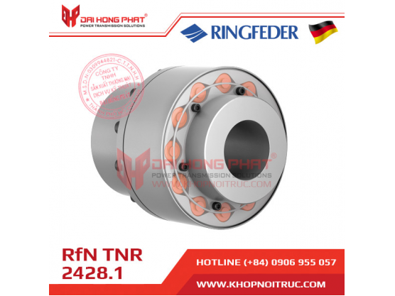 Khớp nối trục Ringfeder TNR 2428.1 - dễ dàng lắp đặt