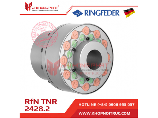 Khớp nối trục Ringfeder TNR 2428.2 - dễ dàng lắp đặt